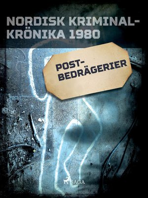 cover image of Postbedrägerier